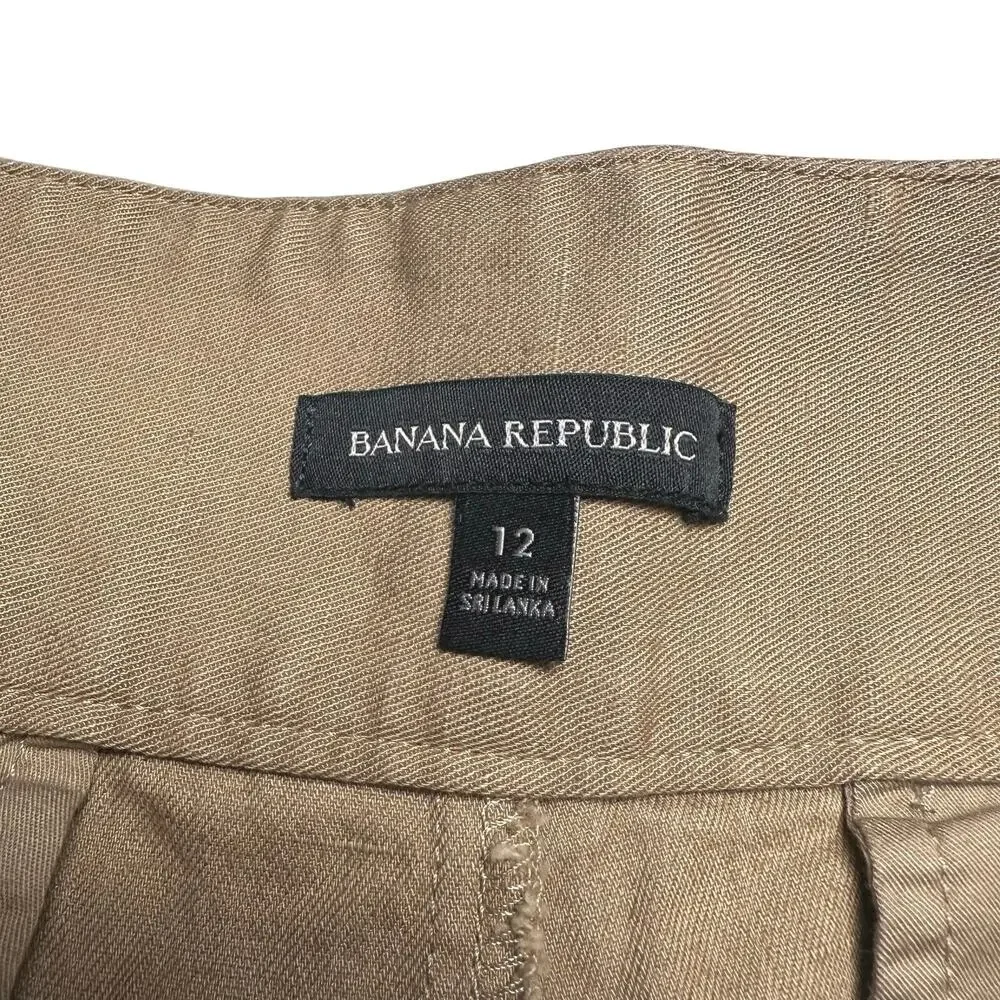 Banana Republic | Women | Heritage Explorer High Waist Pleated Cargo Pants | 12